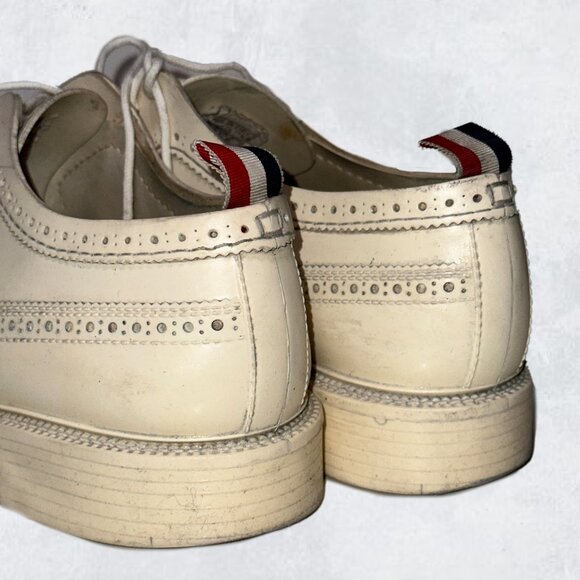 Thom Browne  Longwing Mens White Rubber Brogue Sz 9/ UE 42 main image 5